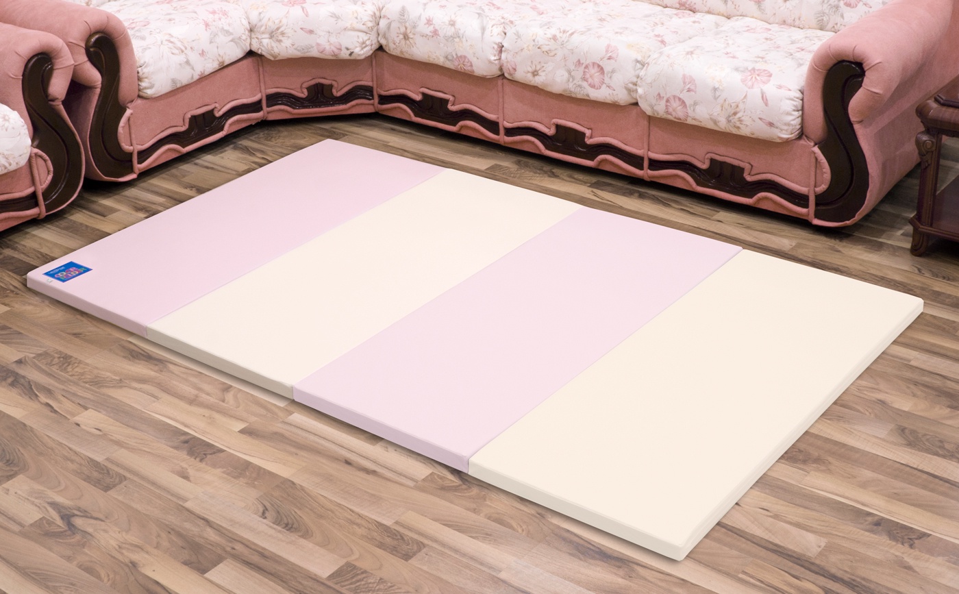 фото Alzipmat / Коврик детский игровой складывающийся "Color Folder S" ECO Duo Pink