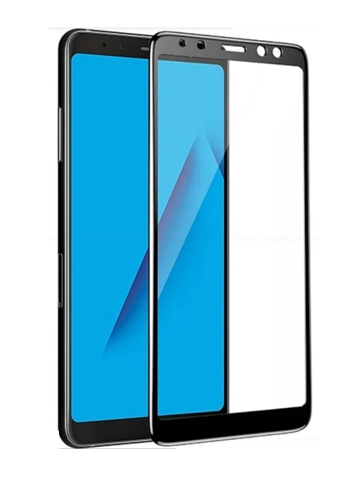 фото Защитное стекло Grand Full Glue для Samsung Galaxy A8 2018, черный