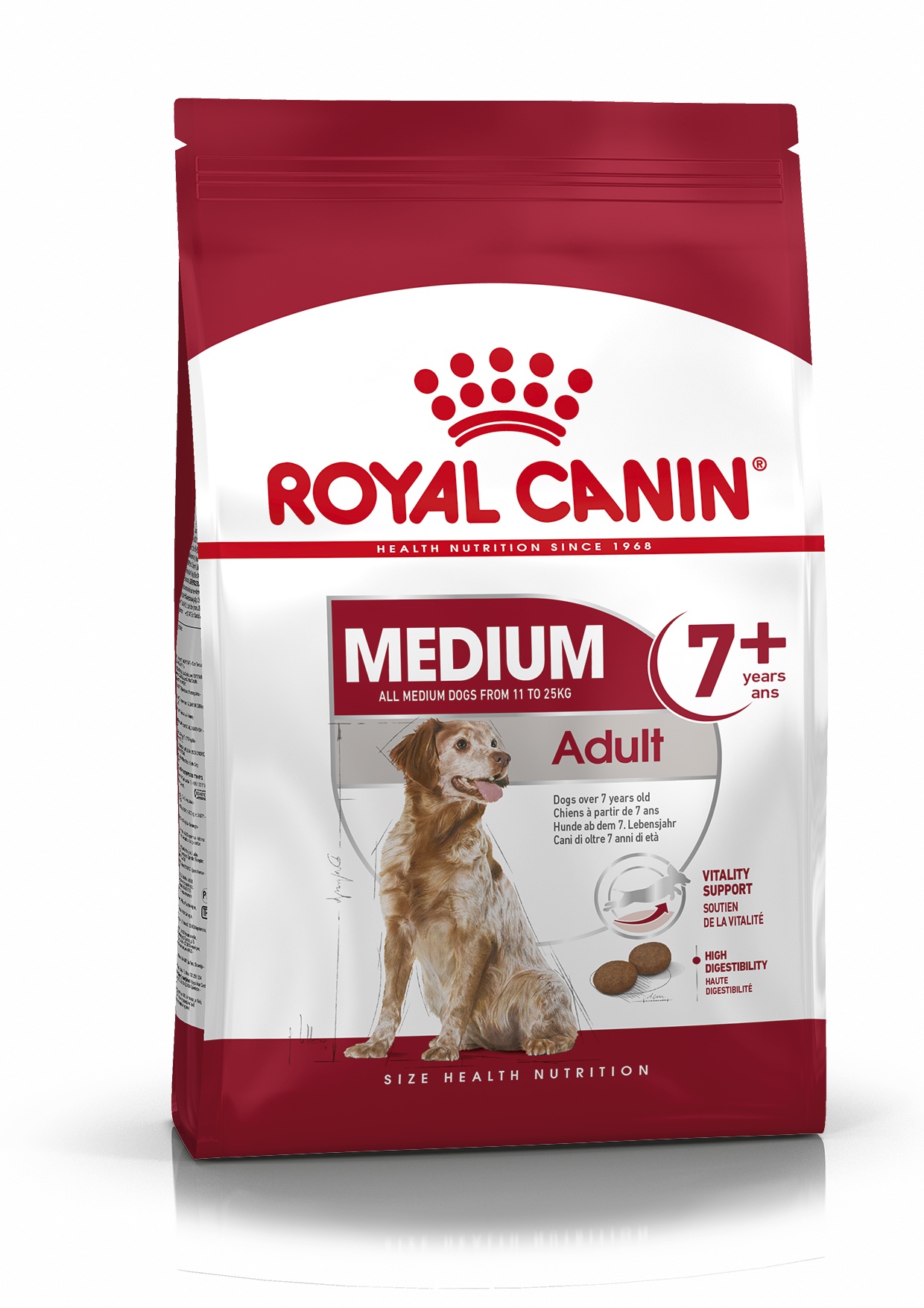 фото Royal Canin корм для пожилых собак средних пород (от 7 лет) (4 кг)