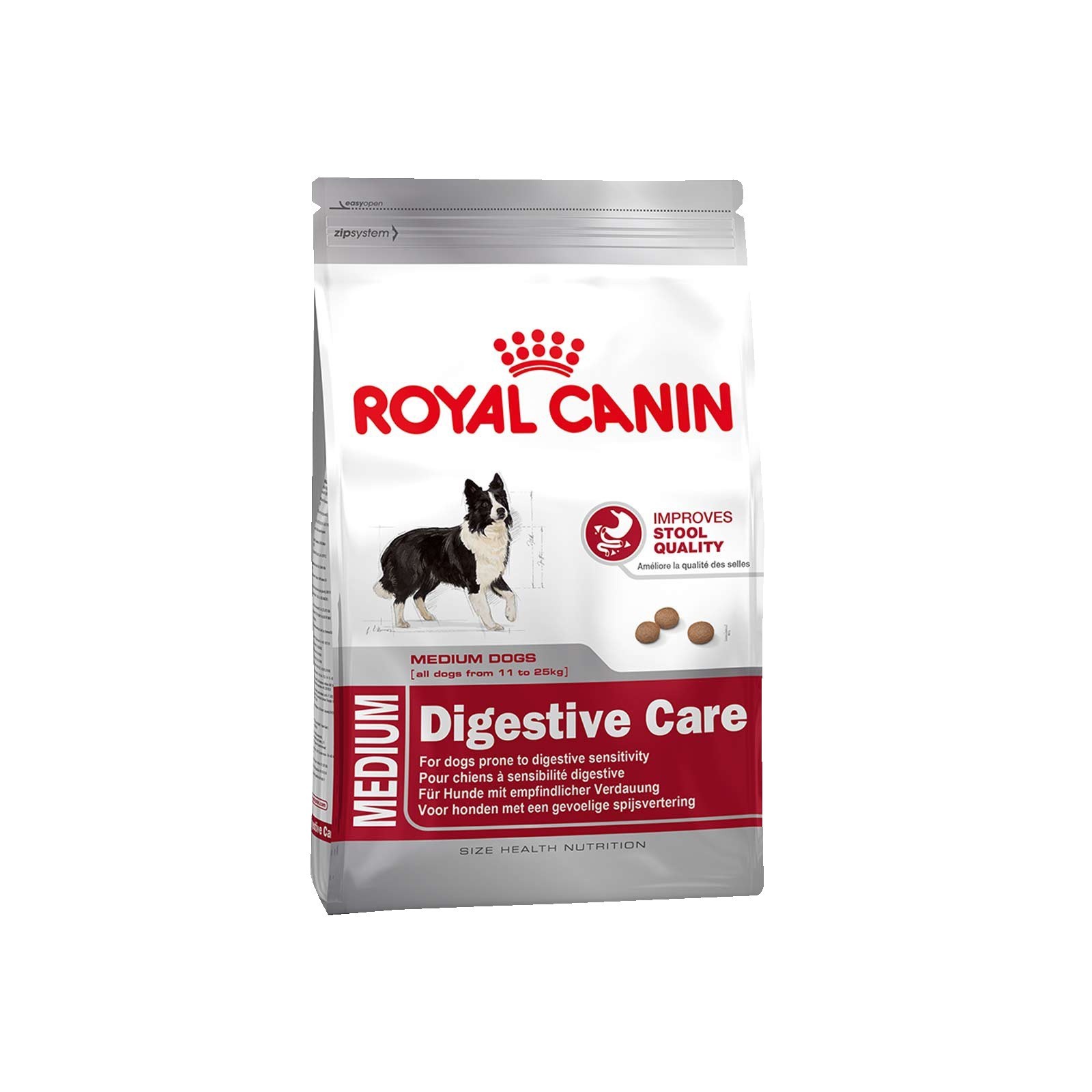 фото Royal Canin корм для взрослых собак средних пород с чувствительным пищеварением (3 кг)