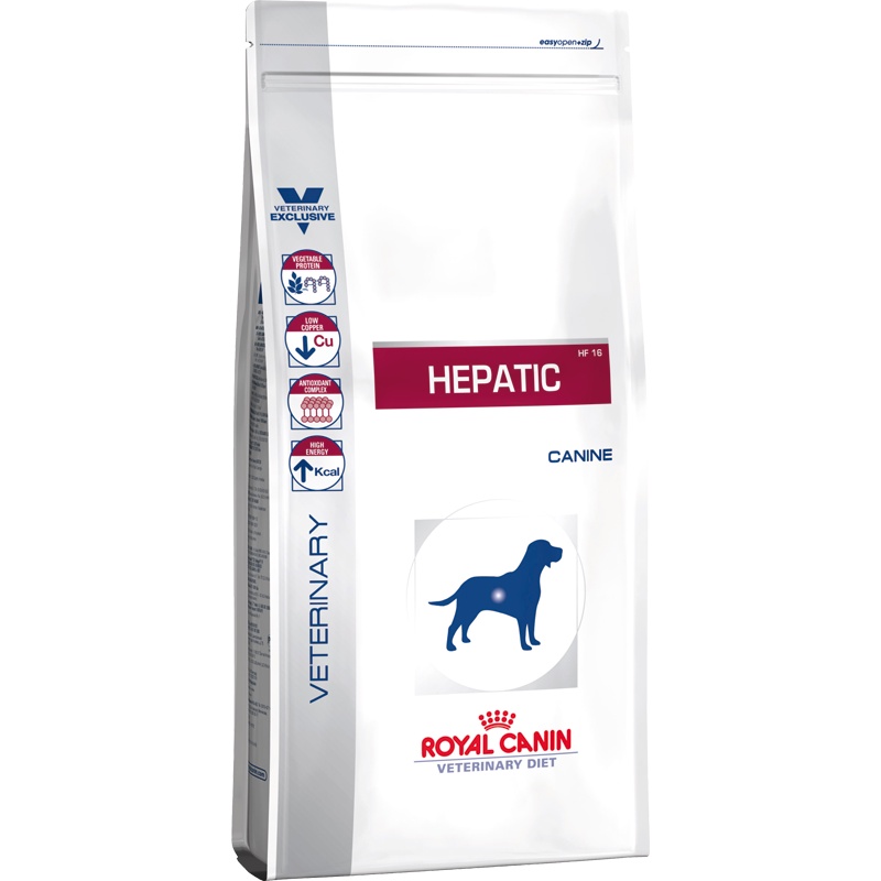 фото ROYAL CANIN Veterinary Diet Hepatic Canine HF16 диетический корм для собак при заболеваниях печени 1,5кг