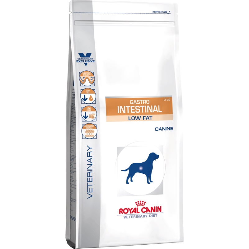 фото ROYAL CANIN Veterinary Diet Gastro Intestinal Canine Low Fat LF22 диетический корм с ограниченным содержанием жиров для собак при нарушении пищеварения 1,5кг