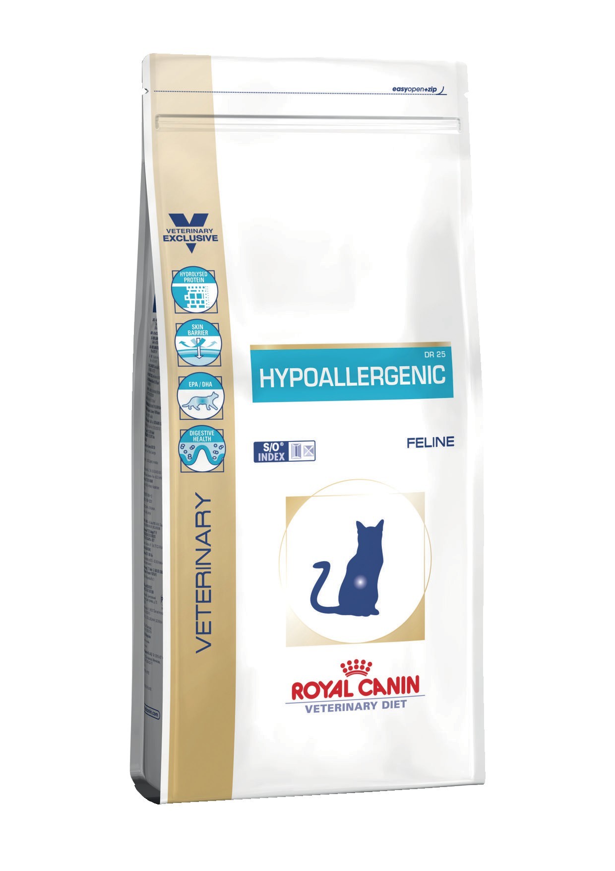 фото Royal Canin корм для взрослых и пожилых кошек всех пород, при пищевой аллергии, рис (2,5 кг) Royal canin (лечебные)