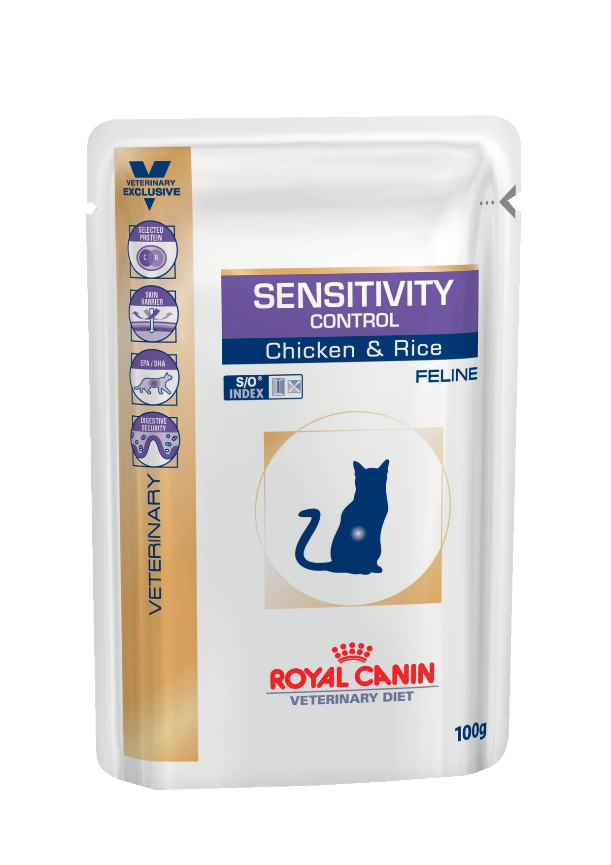 фото Royal Canin влажный корм для взрослых и пожилых кошек всех пород, при нарушениях пищеварении, курица и рис (100 гр) Royal canin (лечебные)