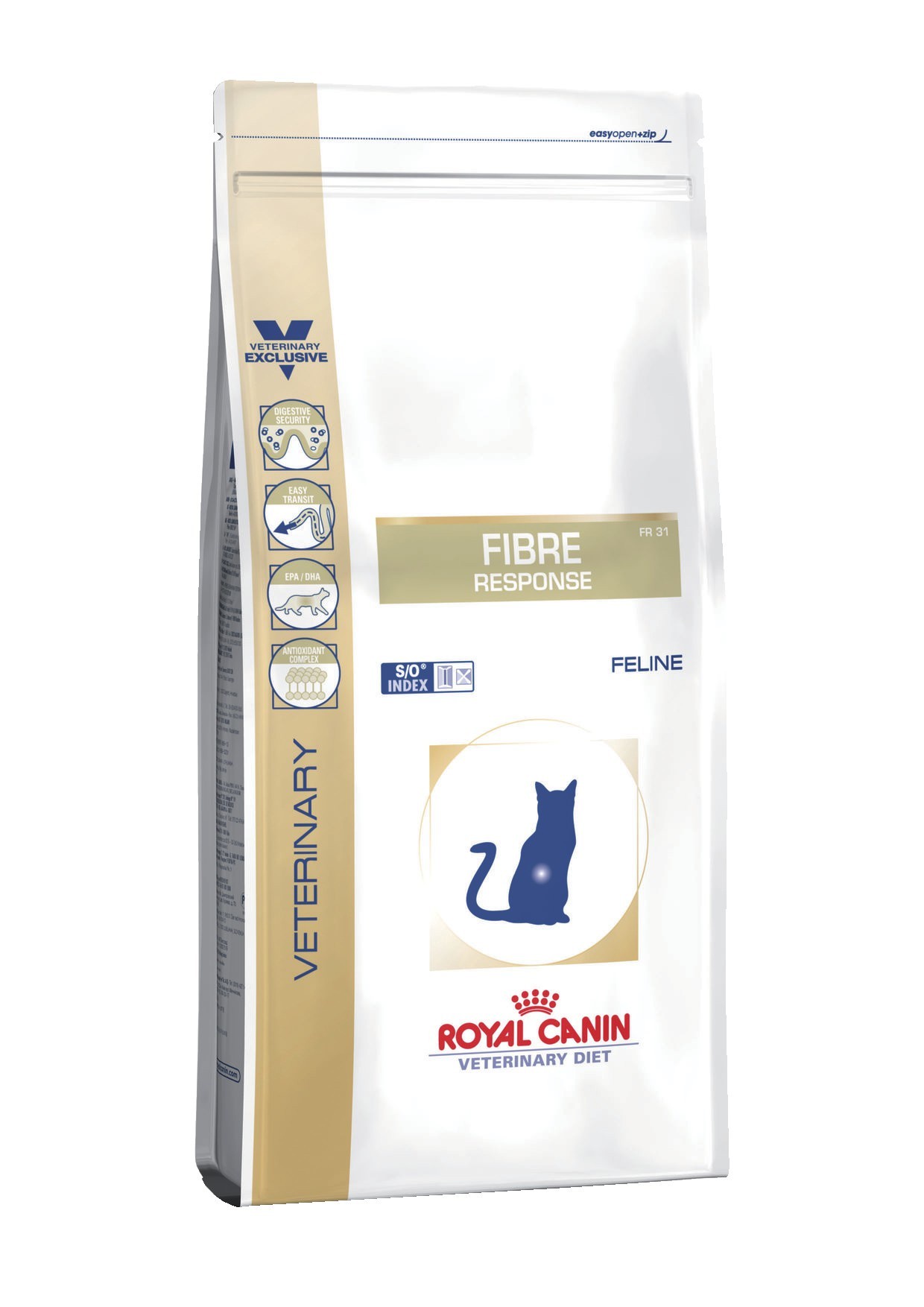 фото Royal Canin корм для взрослых и пожилых кошек всех пород, при острых и хронических запорах, птица и рис (400 гр) Royal canin (лечебные)