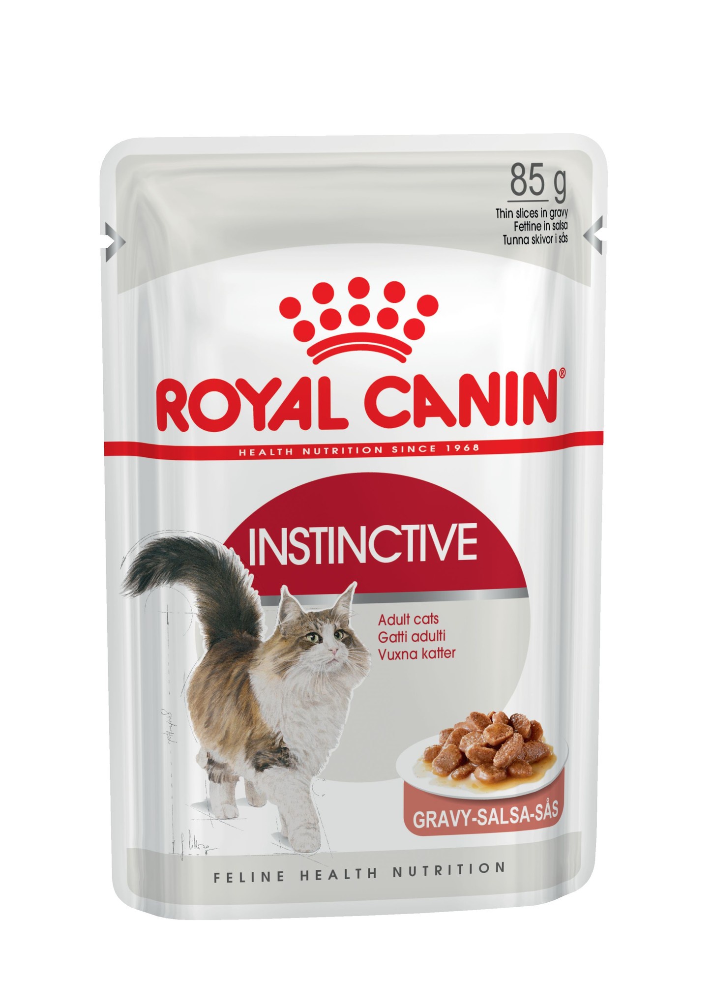 фото Royal Canin влажный корм для взрослых кошек всех пород, здоровье МКБ и контроль веса, соус (85 гр)