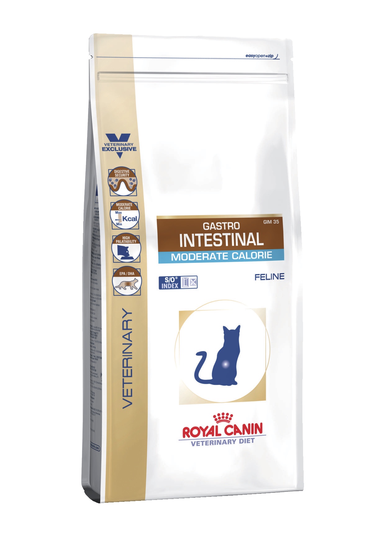 фото Royal Canin корм для взрослых и пожилых кошек всех пород, при нарушениях пищеварения, птица и свинина (400 гр) Royal canin (лечебные)