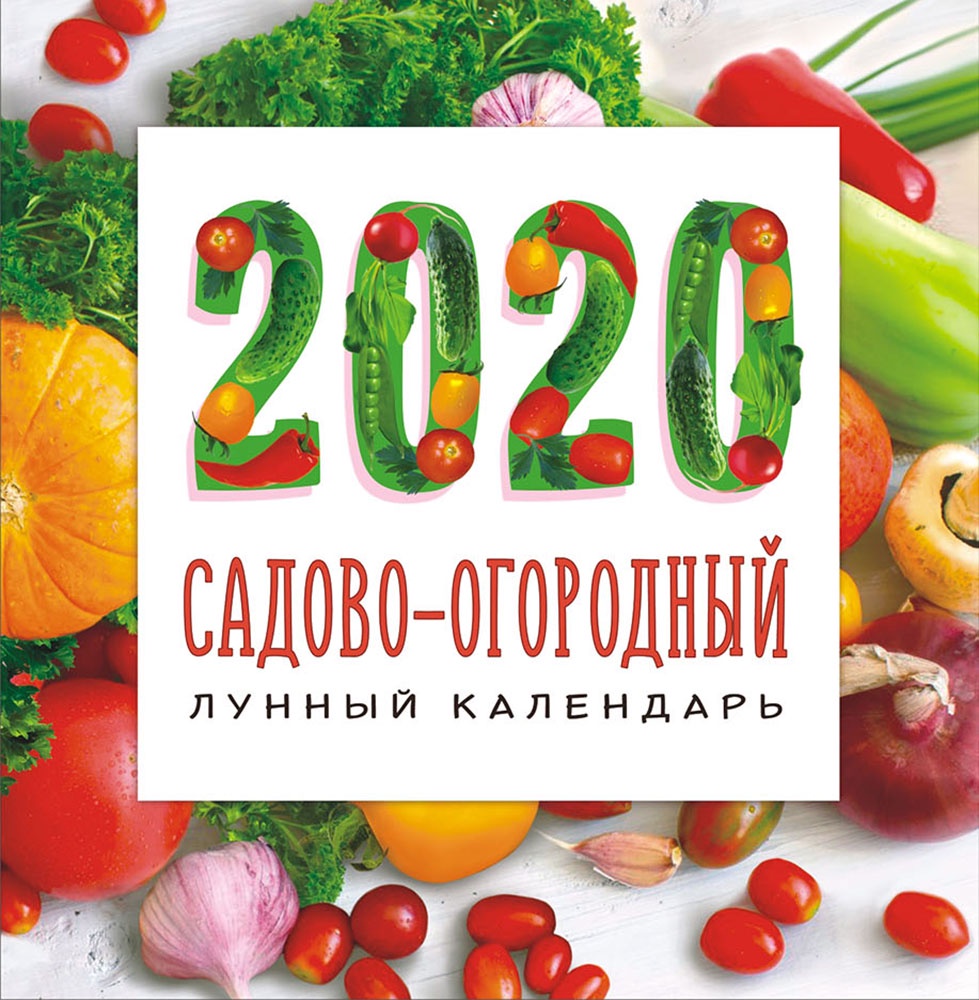 фото Календарь перекидной средний на скрепке на 2020 год, Сад-огород, 230х235 мм ПК-20-022 Лис