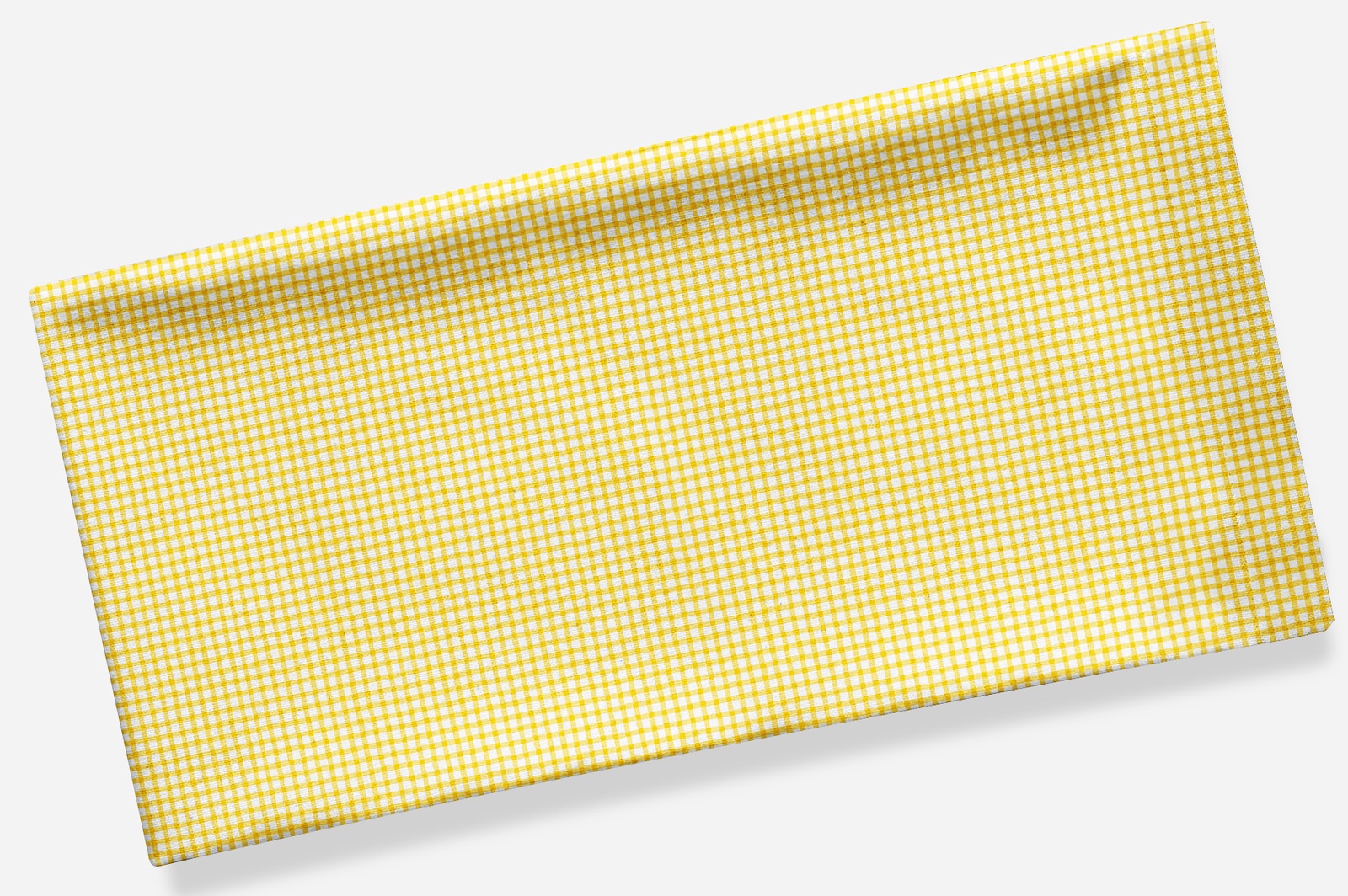 фото Простыня Сказка "Желтая клеточка" натяжная на резинке 90х200x26 см 90x200 желтый