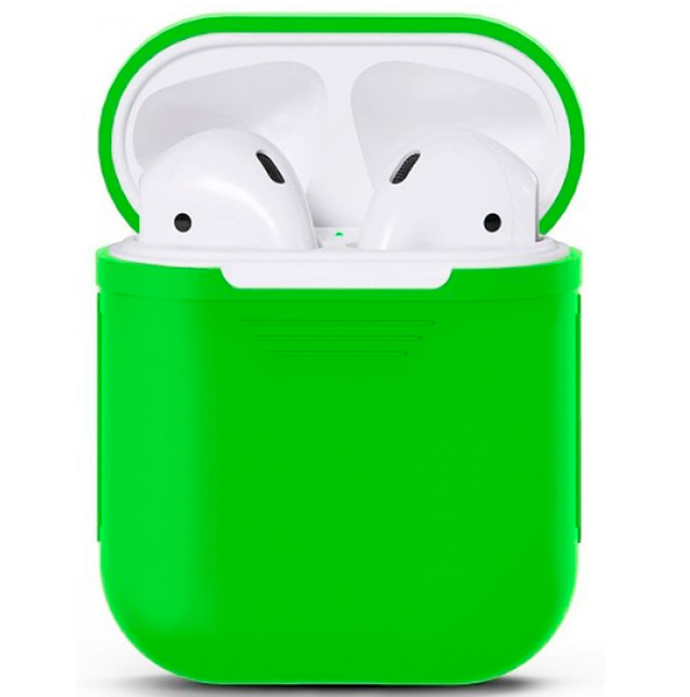 фото Силиконовый чехол JSK для Apple AirPods, зелёный