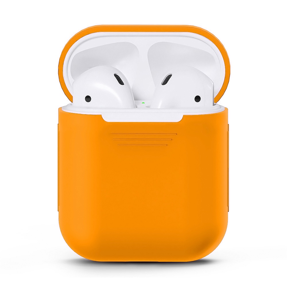 фото JSK силиконовый чехол для Airpods, оранжевый