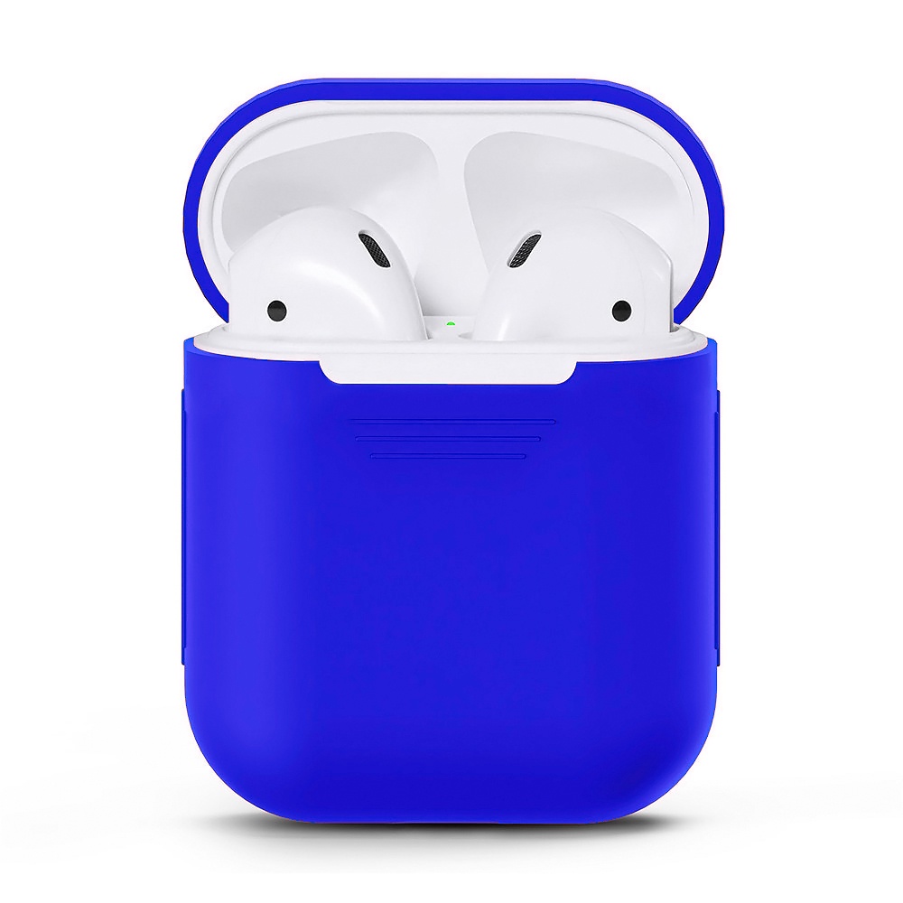 фото Силиконовый чехол JSK для Apple AirPods, синий