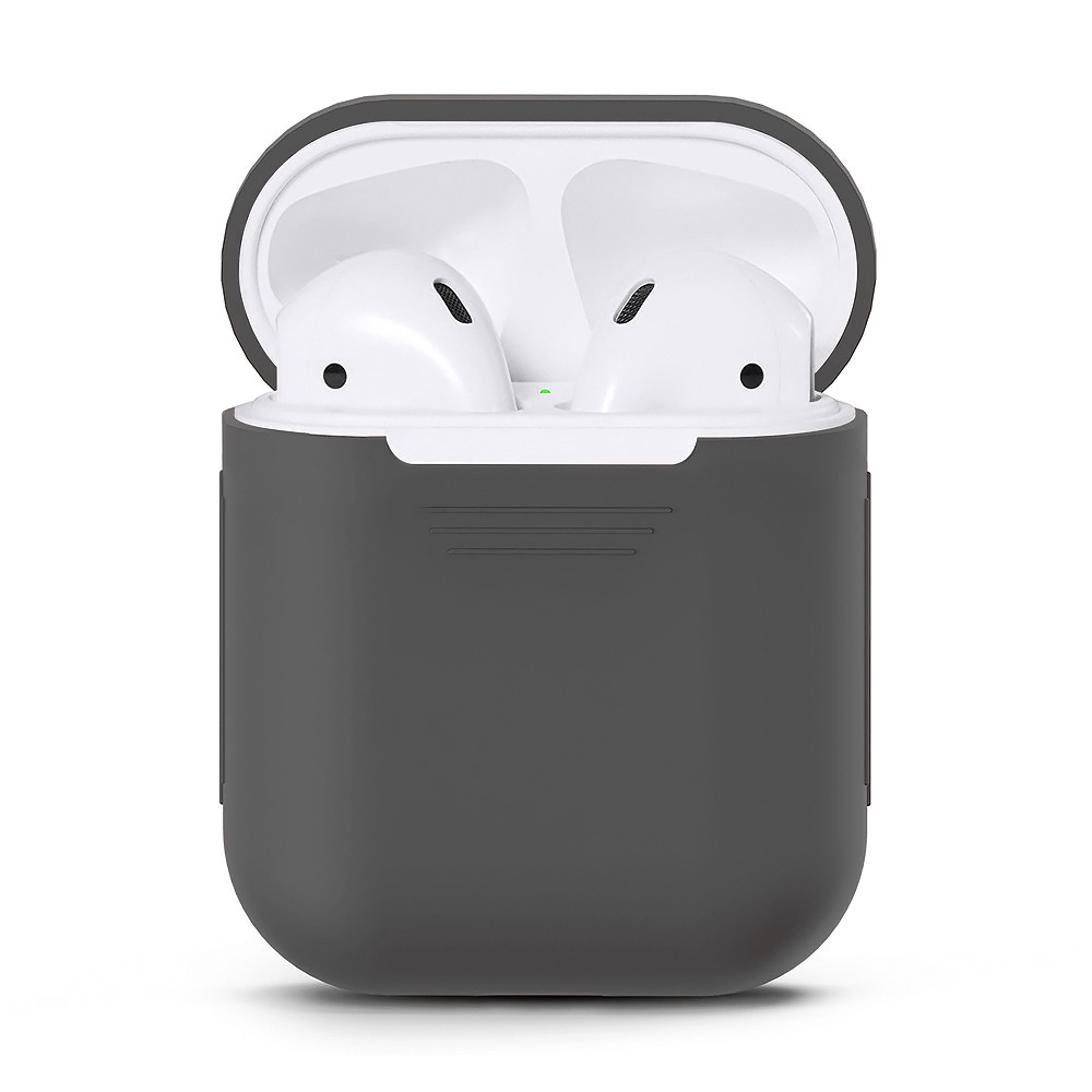 фото JSK силиконовый чехол для Airpods, серый