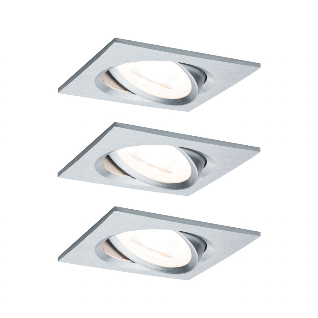 фото Светильник встраиваемый, комплект Nova Coin 3stepdim ec schw LED 3x6,5 Paulmann