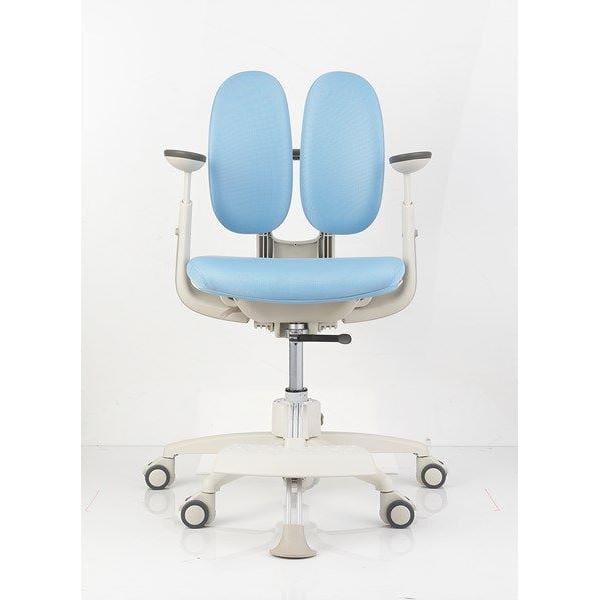 фото Кресло Duorest KIDS ORTO ai-50 SPONGE (цвет обивки: голубой, цвет каркаса: белый)