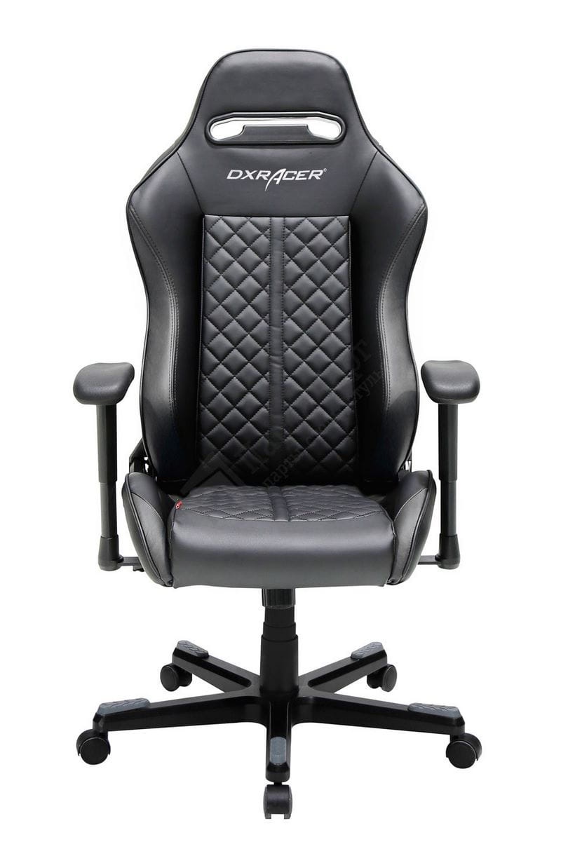 фото Игровое кресло DXRacer D-серия OH/DF73/N (цвет обивки: черный, цвет каркаса: черный)