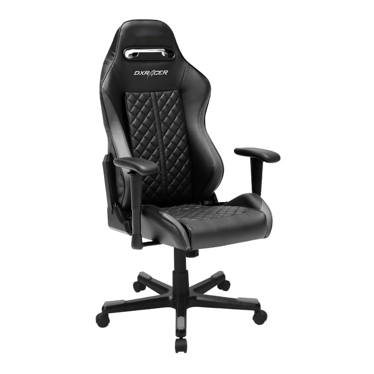 фото Игровое кресло DXRacer D-серия OH/DF73/N (цвет обивки: черный, цвет каркаса: черный)