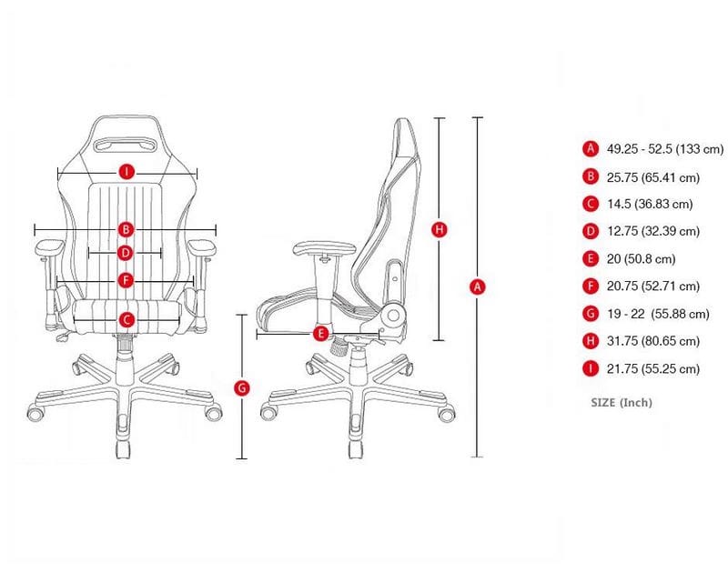 фото Игровое кресло DXRacer D-серия OH/DJ133/N (цвет обивки: черный, цвет каркаса: черный)