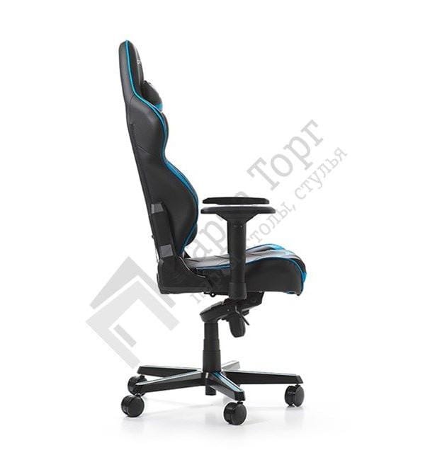 фото Игровое кресло DXRacer R-серия OH/RV131 (цвет обивки: оранжево/черный, цвет каркаса: черный)