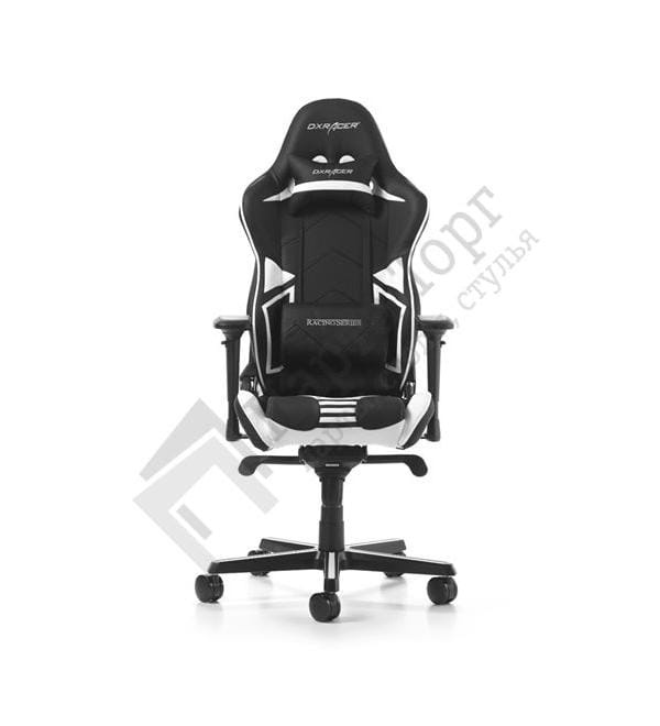 фото Игровое кресло DXRacer R-серия OH/RV131 (цвет обивки: оранжево/черный, цвет каркаса: черный)