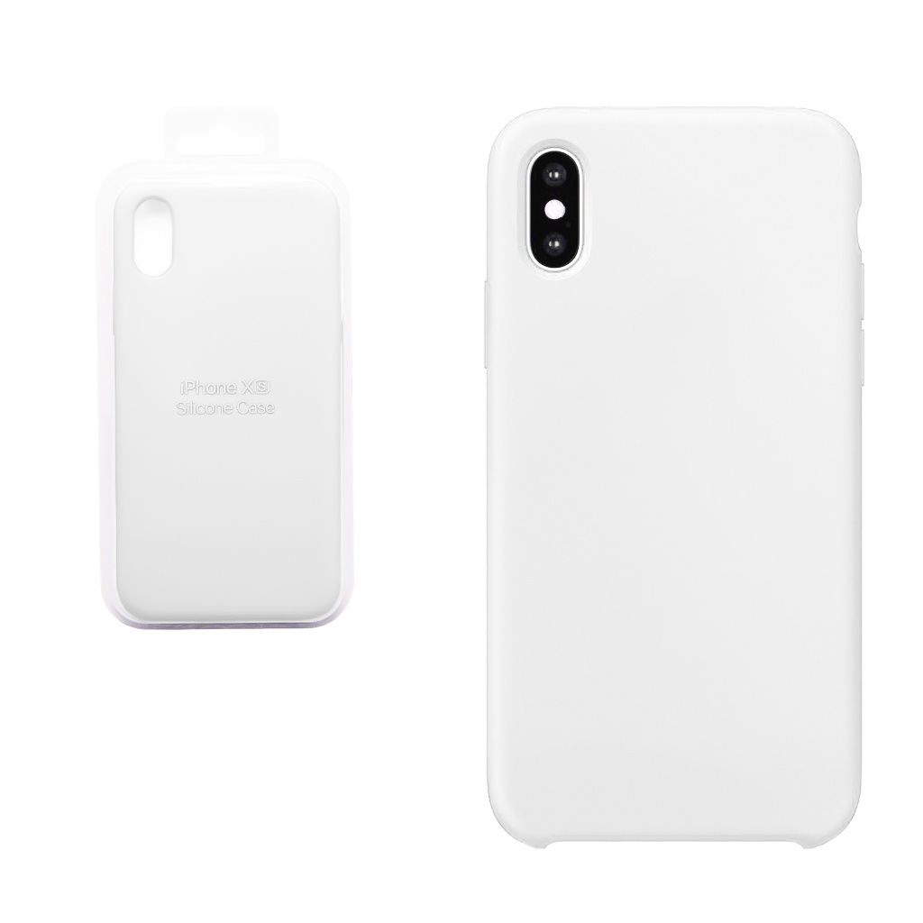 Iphone xs белый. Корпус iphone XS (белый). Iphone XS with Silicon Case. Чехол для iphone XS (белый).