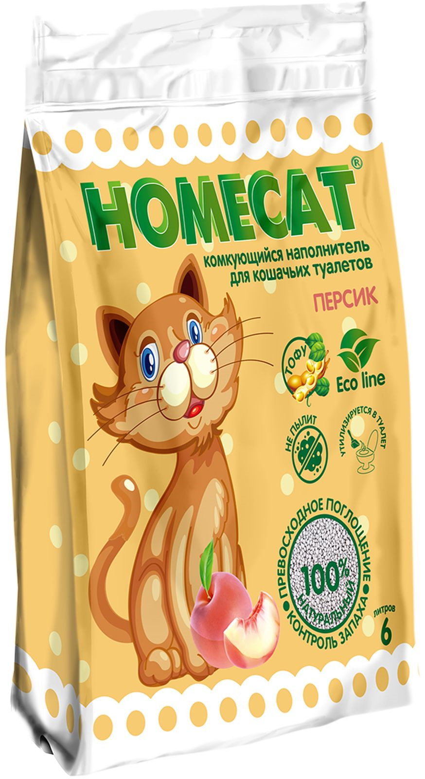 Homecat Наполнитель Зеленый Чай Купить