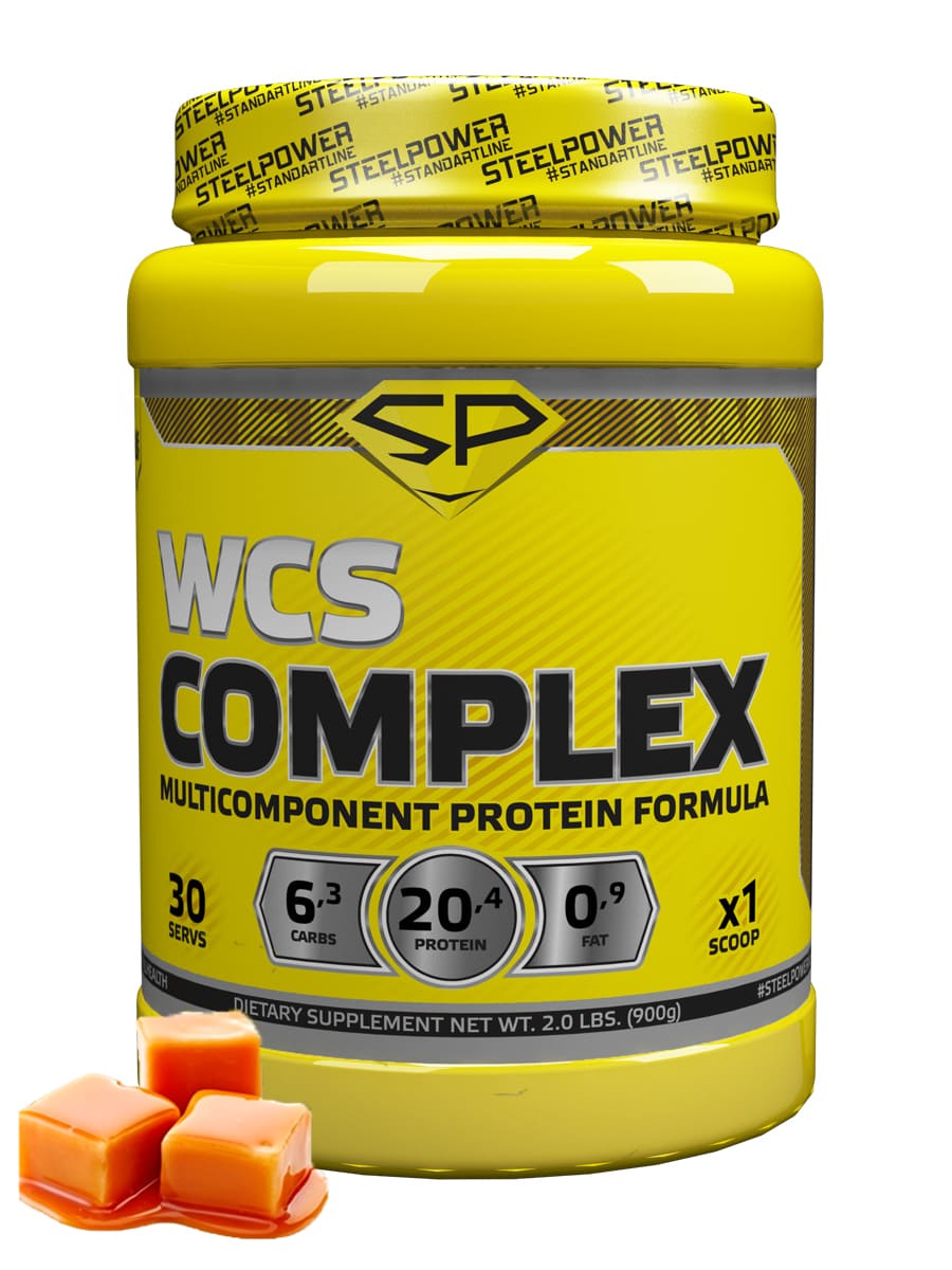 фото SteelPower Nutrition / Мультикомпонентный протеин Wcs Complex, 900 г, Сливочная карамель