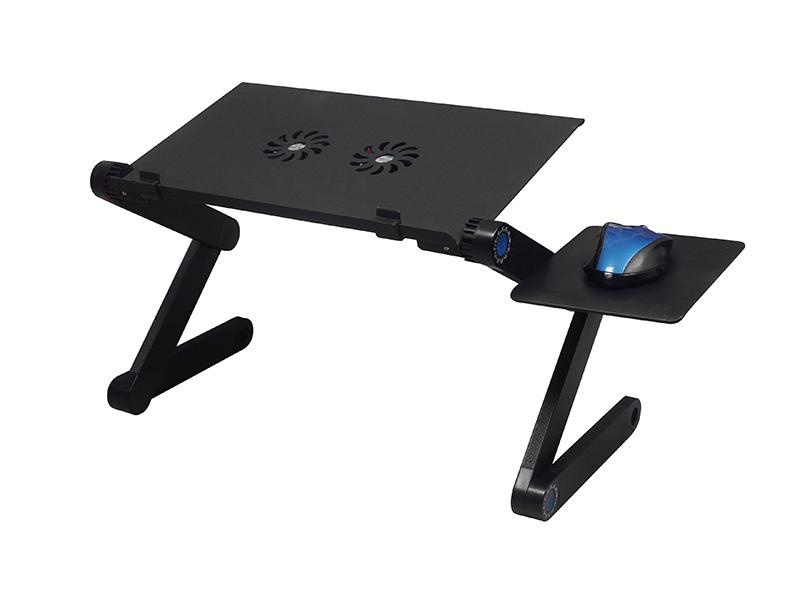 фото Стол для ноутбука с охлаждением с подставкой для мышки Laptop table T8 Нет бренда