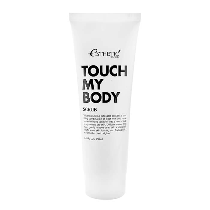 фото Esthetic House скраб для тела с козьим молоком Touch My Body Goat Milk Body Scrub, 100 мл.