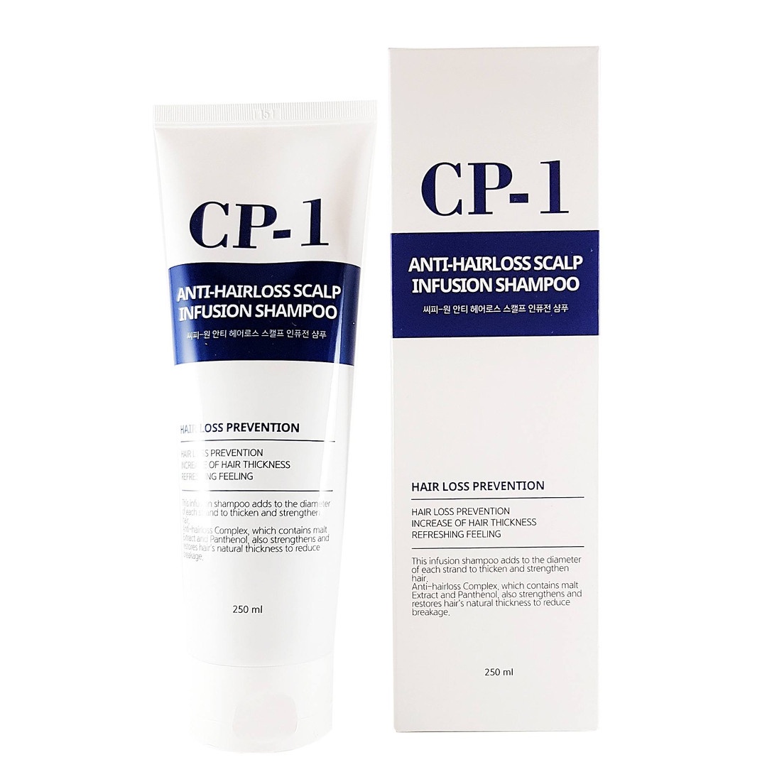 фото Esthetic House шампунь для волос против выпадения CP-1 Anti-Hair Loss Scalp Infusion Shampoo, 250 мл.