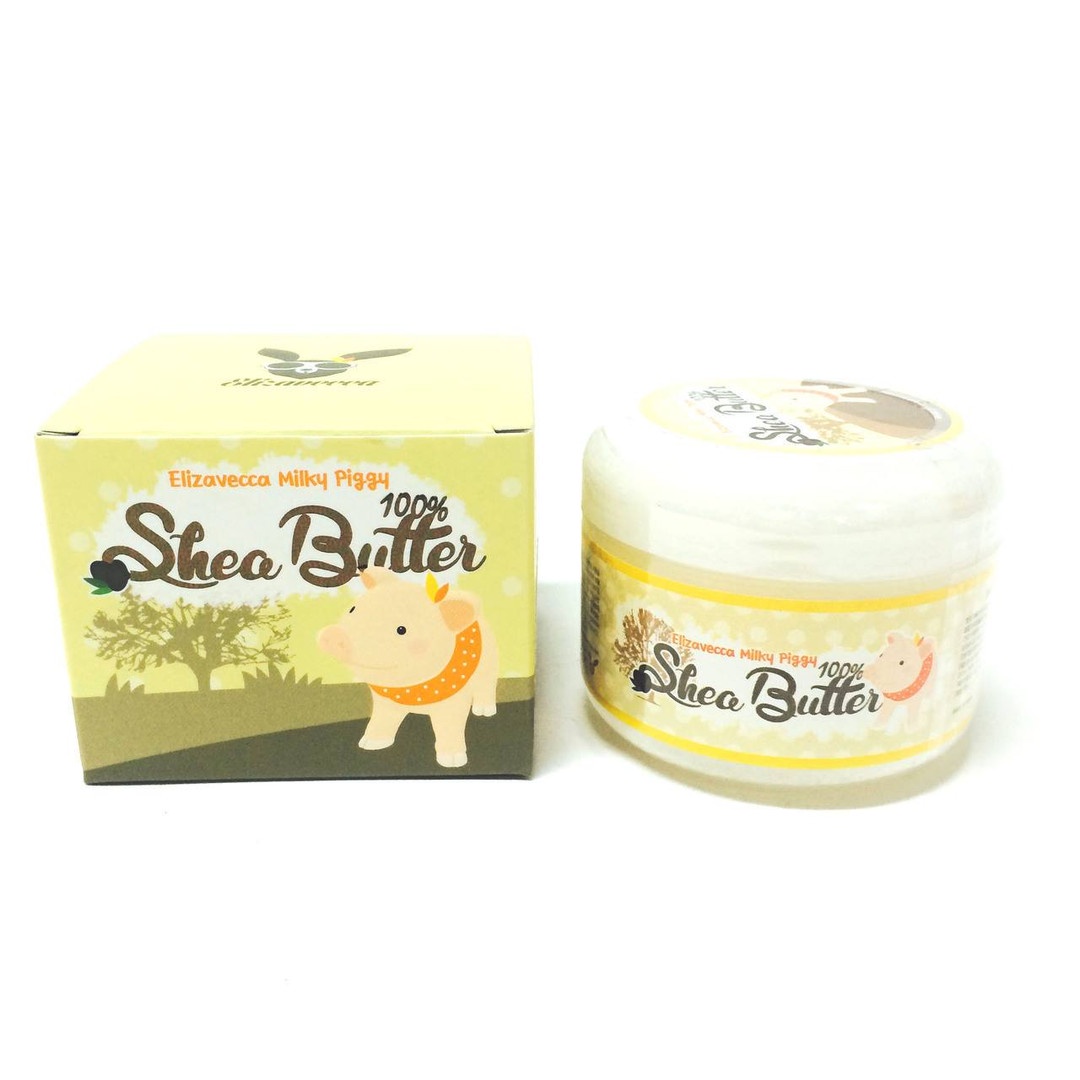 фото Крем для ухода за кожей Elizavecca Milky Piggy Shea Butter 100% универсальный крем с маслом Ши, 88гр