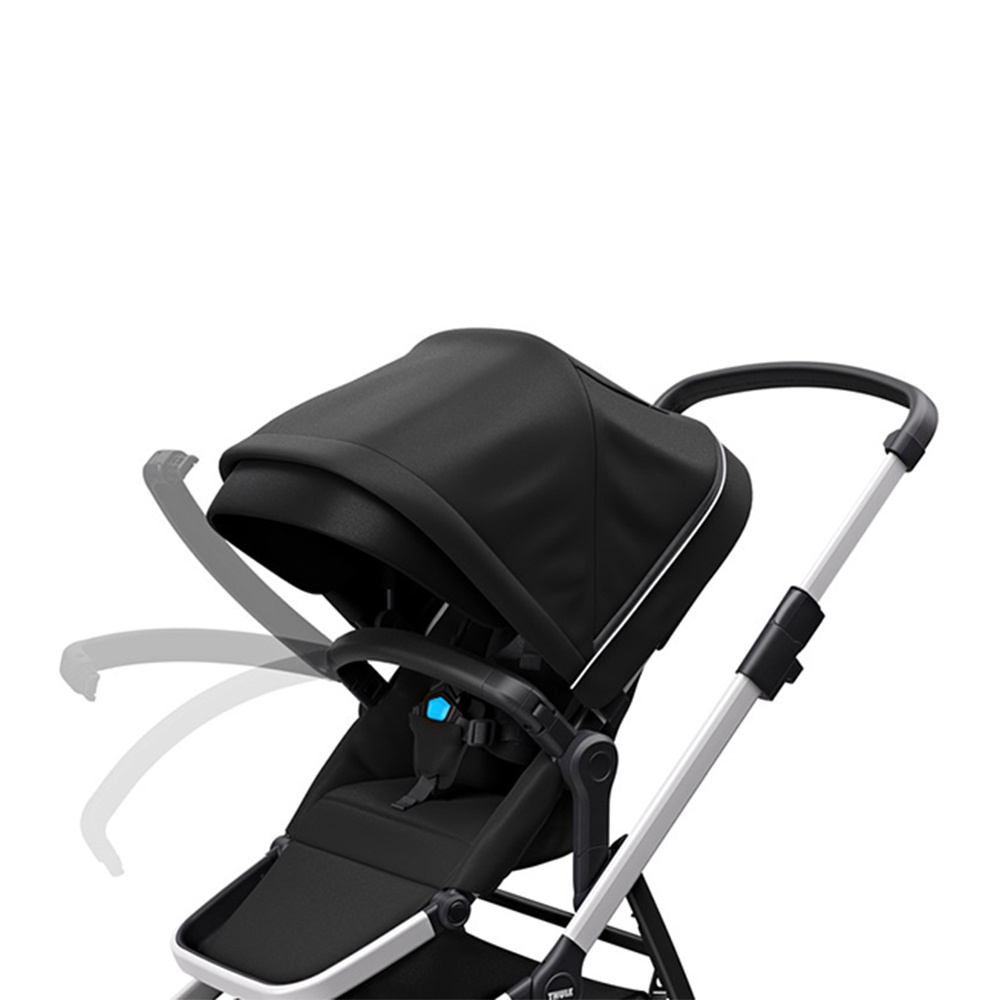 фото Thule Коляска 2 в 1 Sleek Midnight Black