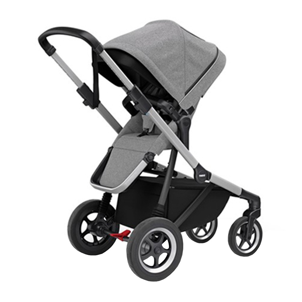 фото Thule Коляска 2 в 1 Sleek Grey Melange