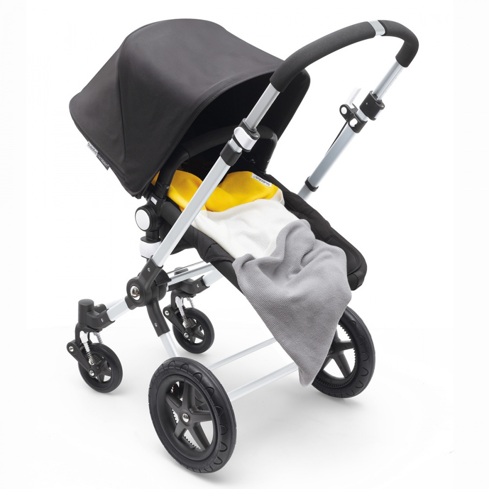 фото Bugaboo Плед хлопковый цв. BRIGHT YELLOW MULTI