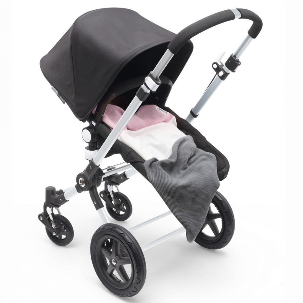 фото Bugaboo Плед хлопковый цв. SOFT PINK MULTI