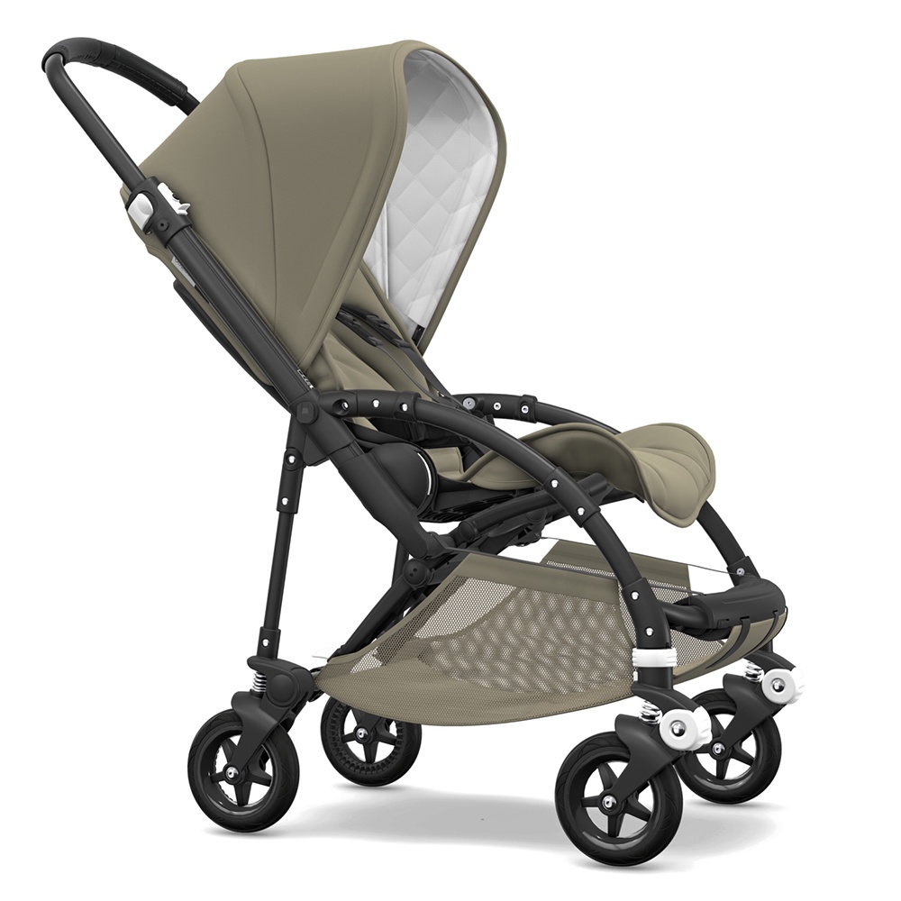 фото Bugaboo Прогулочная коляска Bee5 complete BLACK/KHAKI Classic Collection