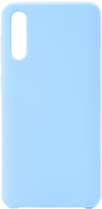 фото Чехол силиконовый Soft Touch Premium для Samsung Galaxy A50 голубой Gosso cases