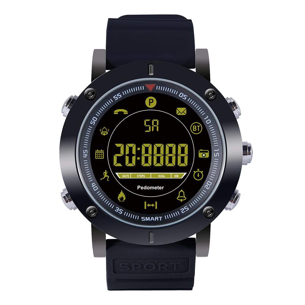 фото EX19 BT4.0 спорта на открытом воздухе Смарт часы 50ATM водонепроницаемый наручные часы (черный) None