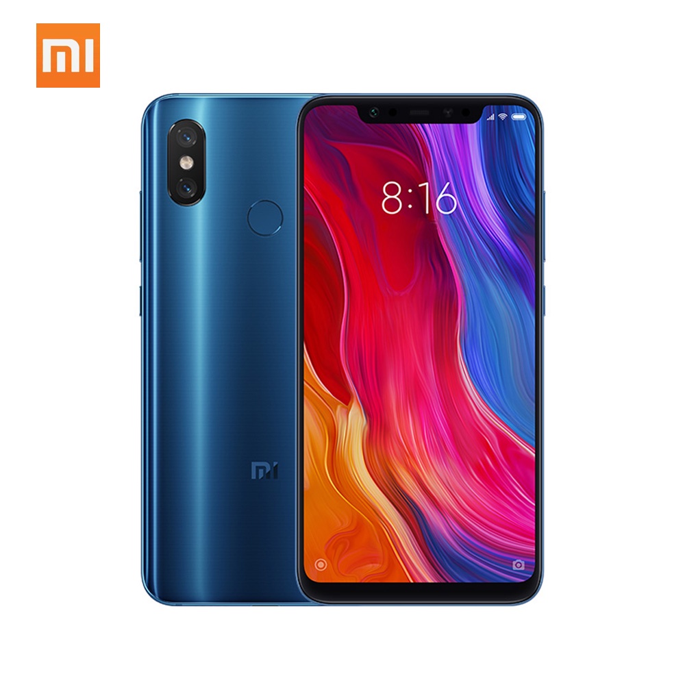 фото Смартфон Xiaomi Mi 8 8/128GB, синий