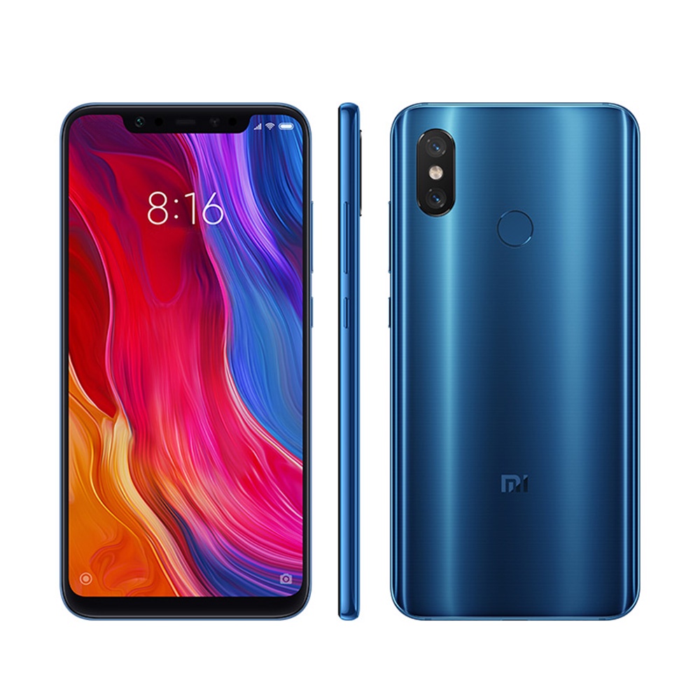 фото Смартфон Xiaomi Mi 8 8/128GB, синий