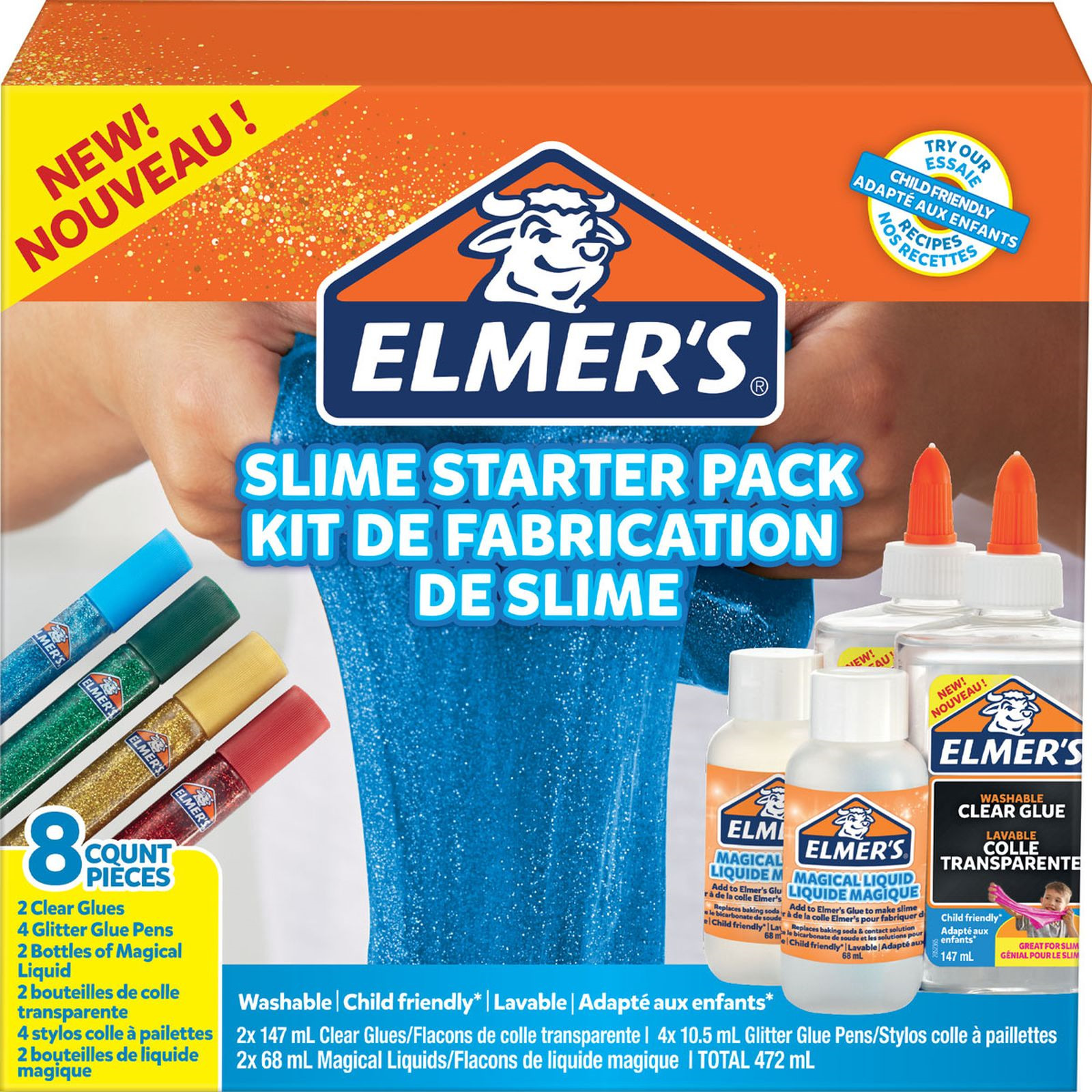 Клей для моделей Elmers, стартовый набор, 00-00074953, 2 шт Клей для моделей Elmers, стартовый набор, 00-00074953, 2 шт