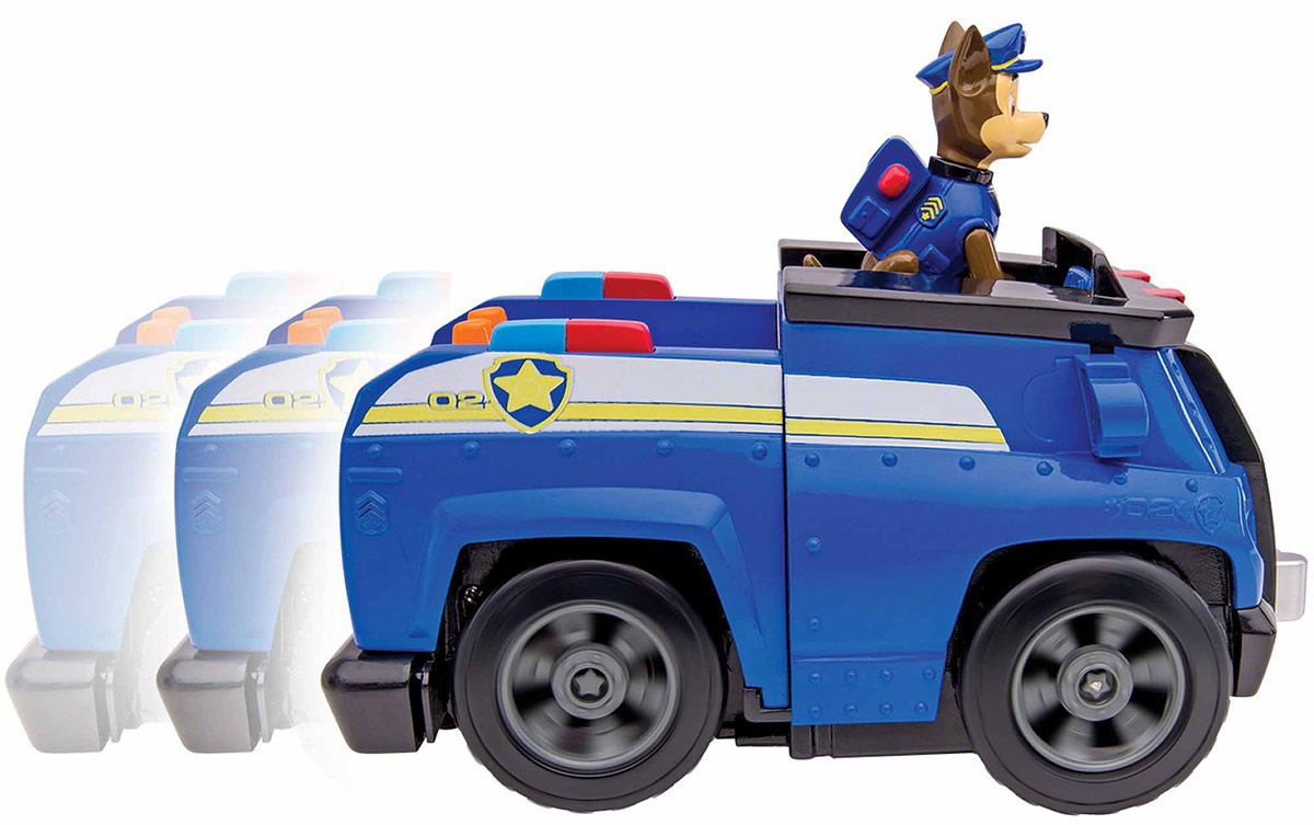 фото Игровой набор Paw Patrol Машина-трансформер + Щенок Chase, 16704_0005