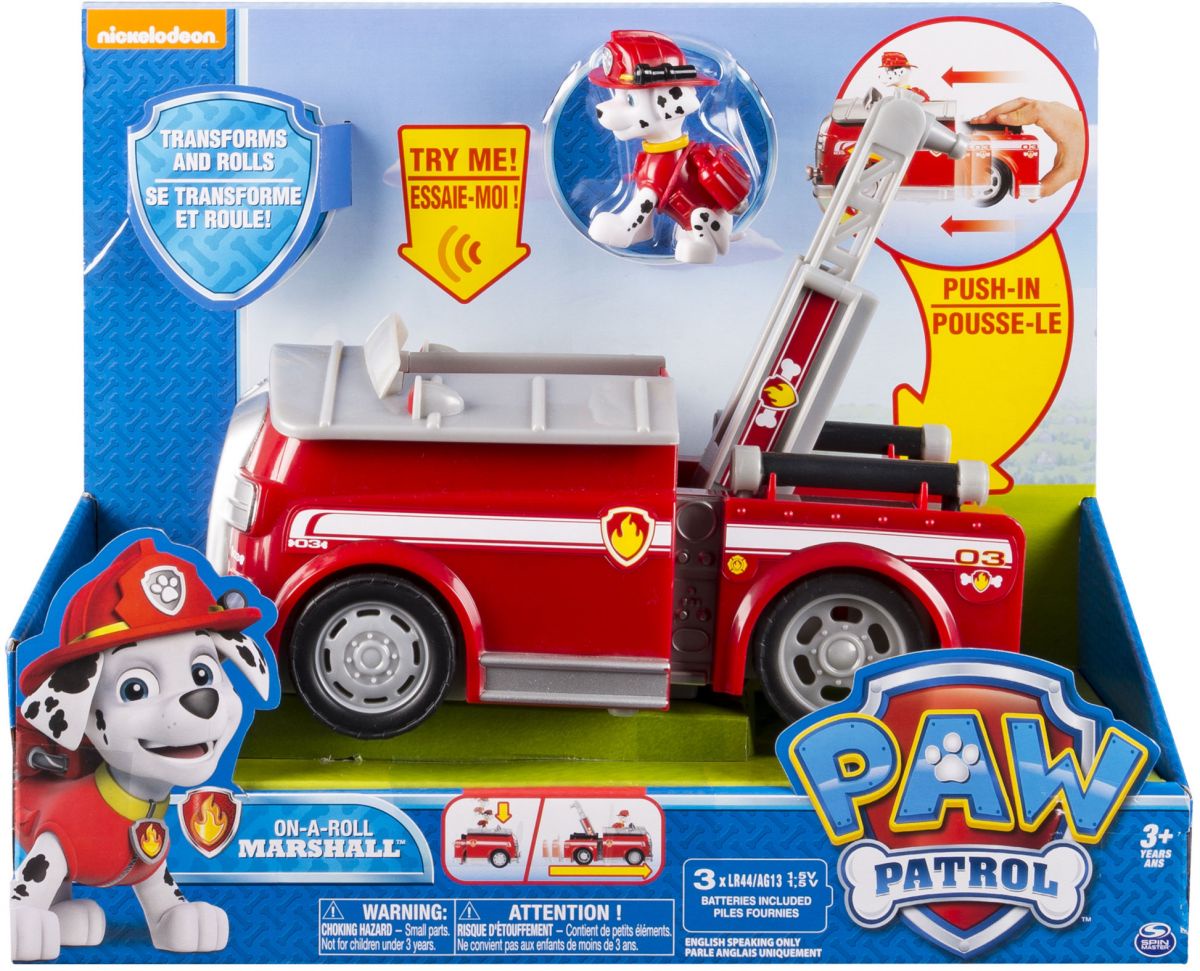 фото Paw Patrol Игровой набор Машина-трансформер со звуком и светом 16704