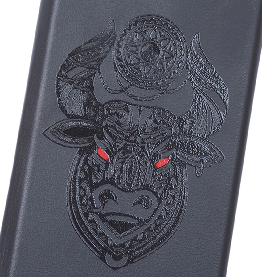 фото Чехол-книжка Book Art Jack Grand Bull для Xiaomi Redmi 7 черный GOSSO CASES