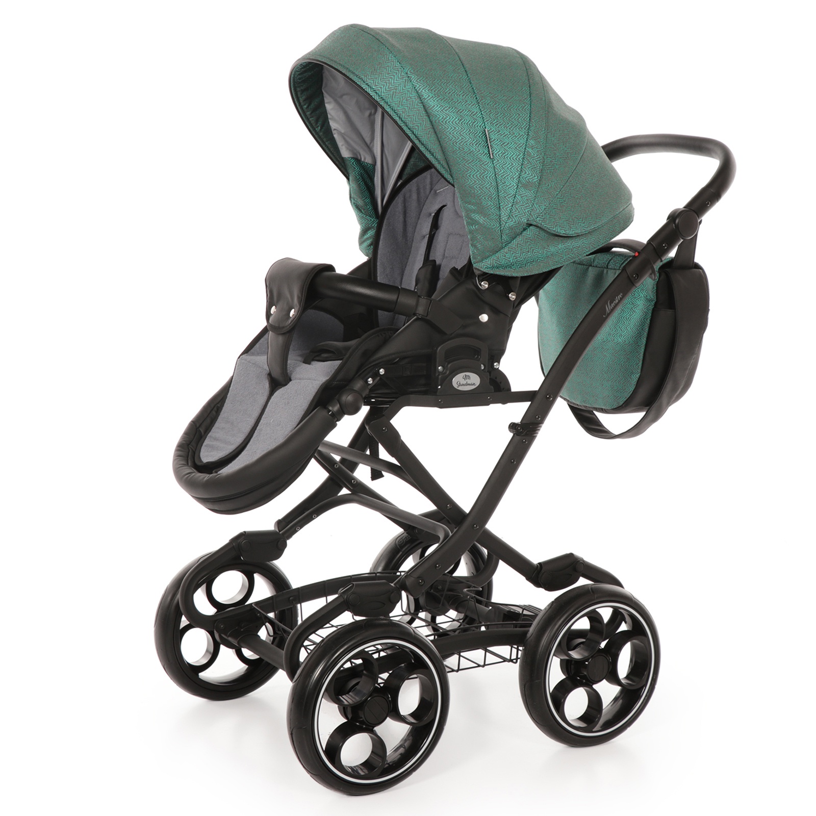 коляска mr sandman. коляски 2 в 1 mr sandman. коляска 2 в 1 изумруд эко кожа.