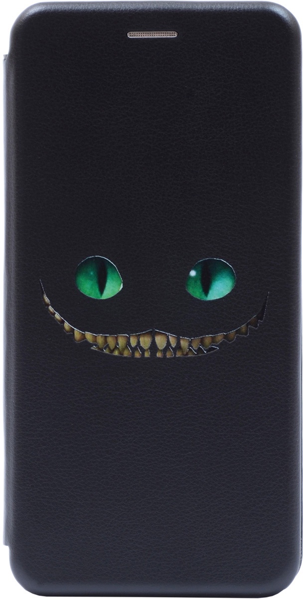 фото Чехол-книжка Book Art Jack Cheshire Cat для Huawei Honor 7C / 7A Pro / Y6 Prime 2018 черный GOSSO CASES