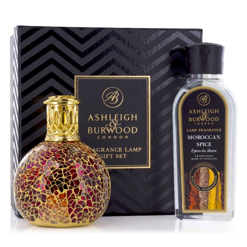 фото Подарочный набор аромалампа Закат на Таити и аромат Марокканские специи 250ml Ashleigh burwood