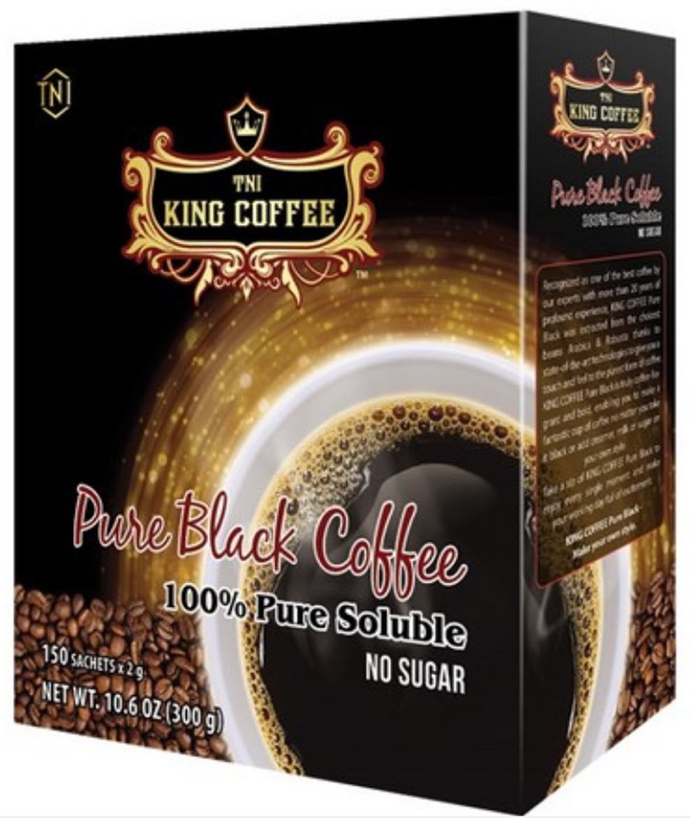 Молотый кофе без сахара. Кофейный растворимый напиток - King Coffee Cafe sua 3in1 instant Coffee. Кинг кофе 2 в 1. Кофе 3 в 1 King instant. Кофе растворимый 100% Pure Black TNI King Coffee.