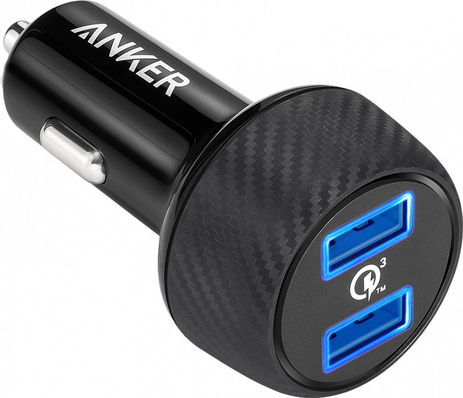 фото Автомобильное зарядное устройство Anker PowerDrive Speed 2QC UN with Offline Packaging V3, черный