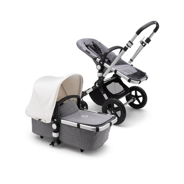 фото Bugaboo Коляска 2 в 1 Cameleon3 Plus ALU/GREY MELANGE/ FRESH WHITE